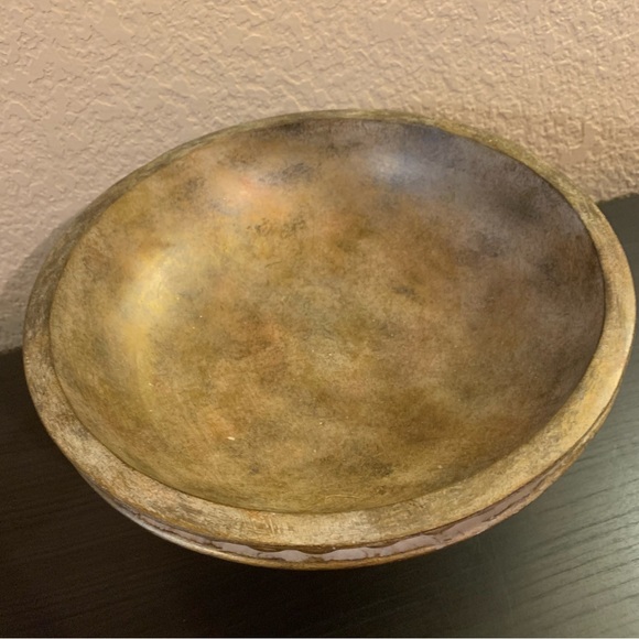 Rustic ornate Tuscany decorative bowl / tray - Picture 3 of 9